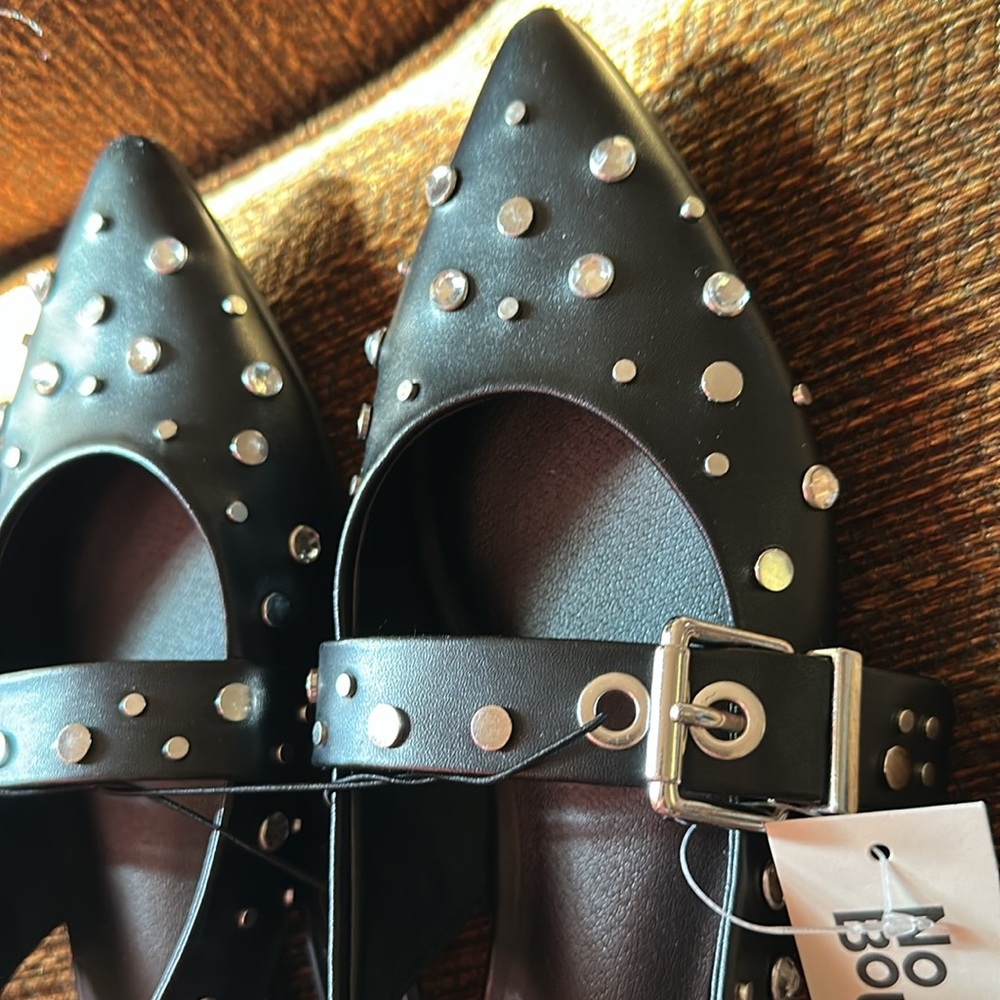 NWT NO BOUNDARIES adjustable sling back shoes for women with memory foam 7 1/2 - Picture 5 of 5